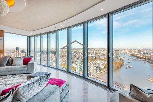 Thumbnail Flat to rent in The Tower, One St George Wharf, London