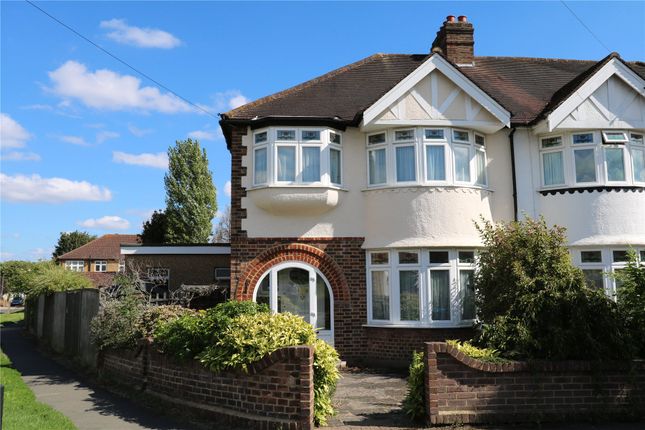 Thumbnail Semi-detached house for sale in Queens Drive, Surbiton