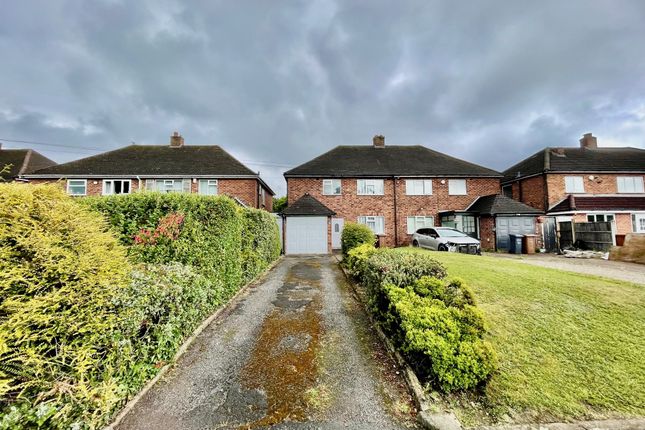 Thumbnail Semi-detached house for sale in Hobs Moat Road, Solihull, West Midlands