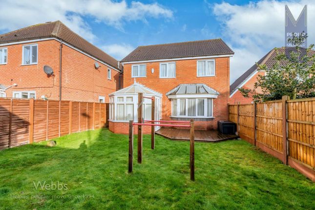 Thumbnail Detached house to rent in Marlpool Drive, Pelsall, Walsall