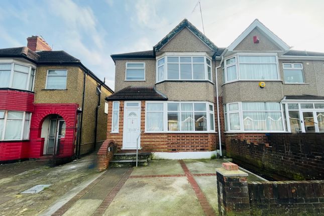 Thumbnail Semi-detached house to rent in Grove Park, Colindale