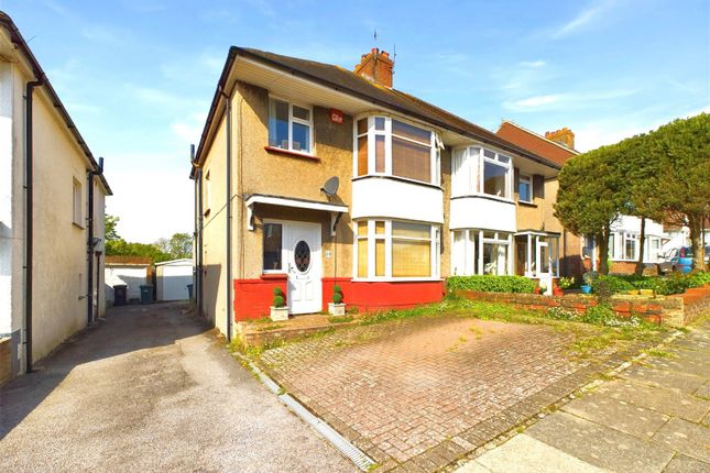 Thumbnail Semi-detached house for sale in Melrose Avenue, Portslade, Brighton