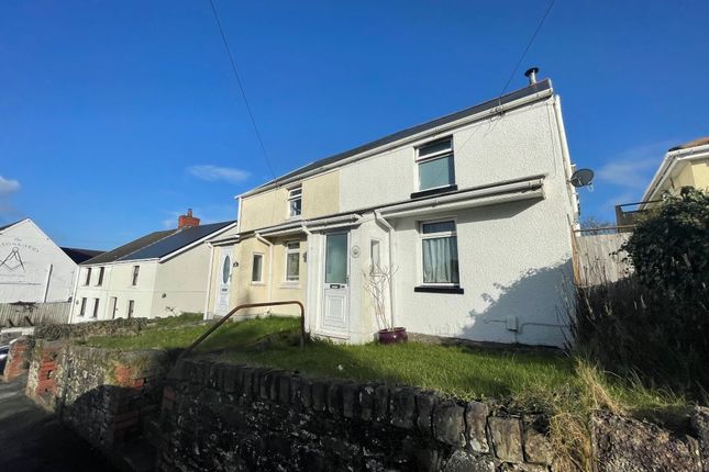Semi-detached house for sale in Swansea Road, Waunarlwydd, Swansea