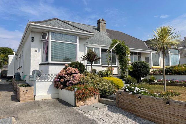 Thumbnail Semi-detached bungalow for sale in St. Annes Road, Newquay
