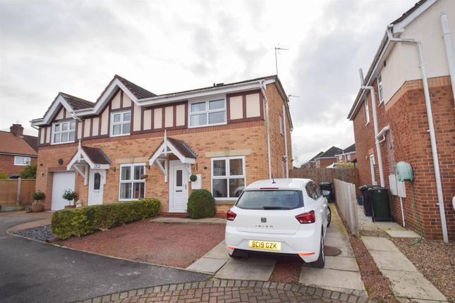 Thumbnail Semi-detached house to rent in Pindars Way, Barlby, Selby