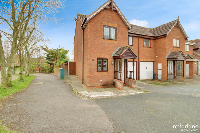 Thumbnail End terrace house for sale in Gilman Close, Swindon, Wiltshire