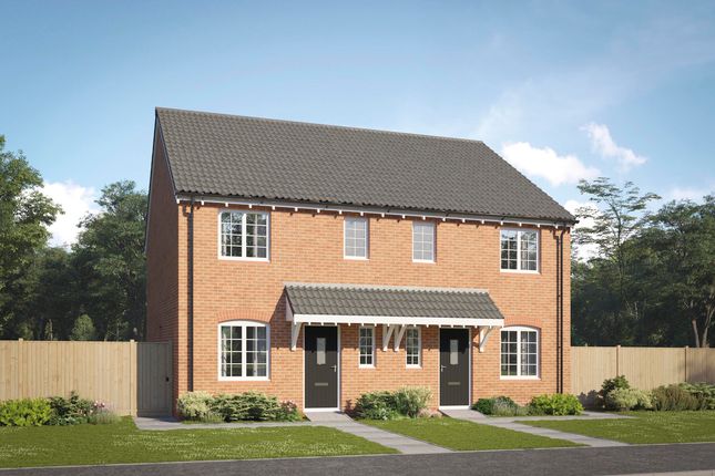 Thumbnail Semi-detached house for sale in "Trussel" at Ranshaw Drive, Stafford