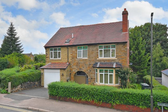 Thumbnail Detached house for sale in Cemetery Road, Dronfield, Derbyshire