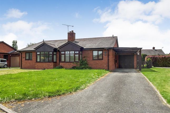 Thumbnail Semi-detached bungalow for sale in Pen Y Maes, Llanfechain