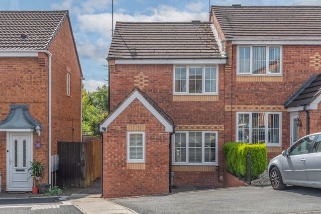 Thumbnail End terrace house for sale in Wooton Close, Brockhill, Redditch