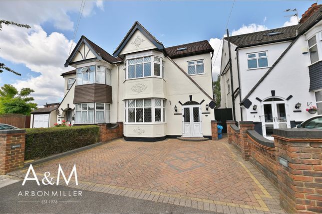 Thumbnail Semi-detached house for sale in Greenleafe Drive, Barkingside, Ilford