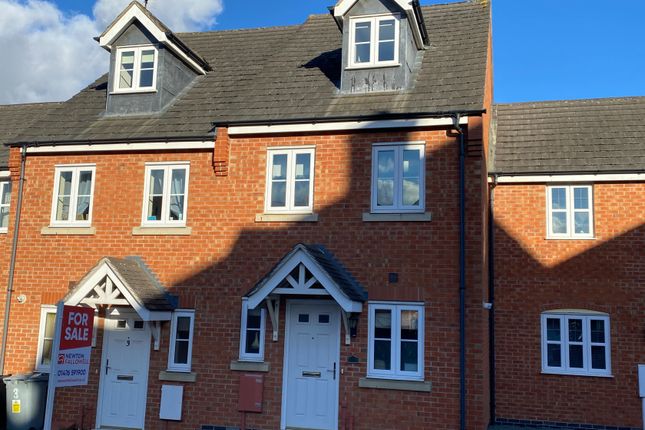 Thumbnail Town house for sale in Tom Childs Close, Grantham