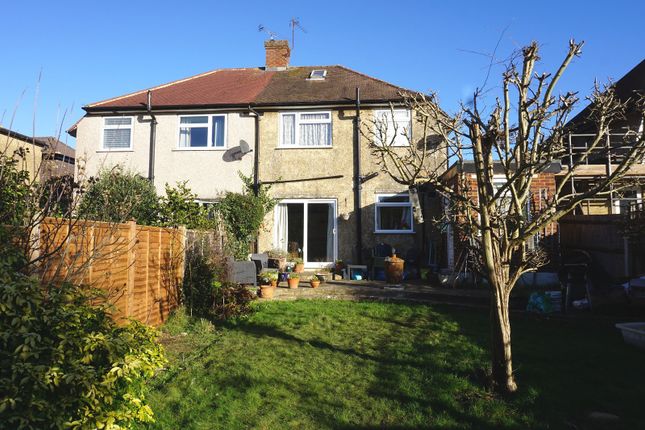 Semi-detached house for sale in Romney Close, Chessington, Surrey.