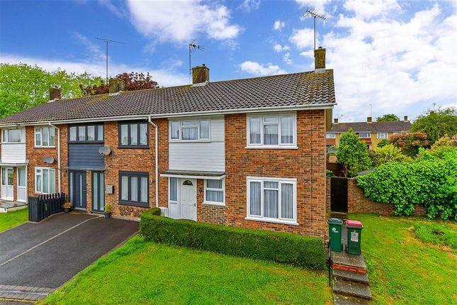 Thumbnail End terrace house for sale in Wakehurst Drive, Southgate, Crawley, West Sussex