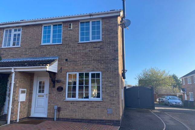 Semi-detached house to rent in East Rising, Wootton, Northampton