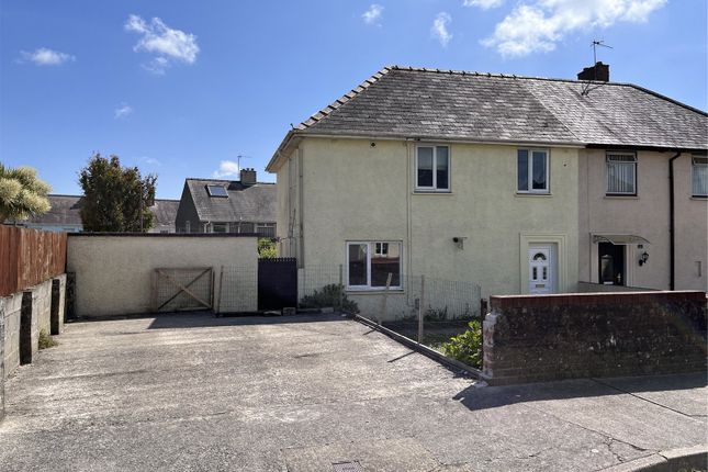 Semi-detached house for sale in St. Annes Crescent, Pembroke, Pembrokeshire