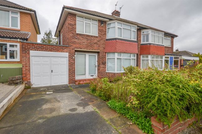 Semi-detached house for sale in Hardwick Place, Gosforth, Newcastle Upon Tyne