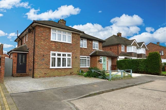 Semi-detached house for sale in Chalfont Drive, Rainham