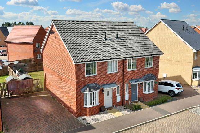 Thumbnail Semi-detached house for sale in Larch Way, Red Lodge