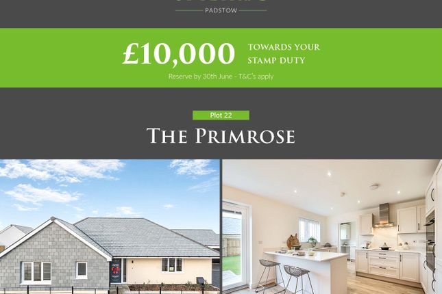3-bed house on Plot 22 The Primrose,, St Petroc, Cornwall, £589,995