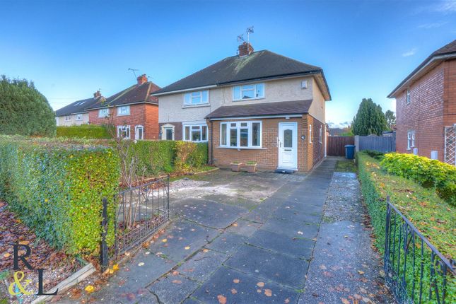 Thumbnail Semi-detached house for sale in Cliff Crescent, Radcliffe-On-Trent, Nottingham