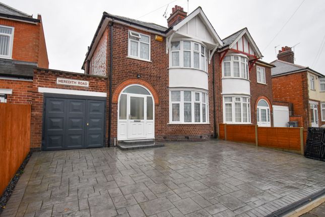 Thumbnail Semi-detached house to rent in Meredith Road, Leicester