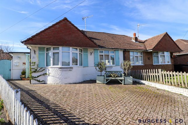 Thumbnail Semi-detached bungalow for sale in Downlands Close, Bexhill-On-Sea