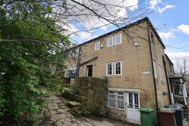 Thumbnail End terrace house for sale in The Wicket, Calverley, Pudsey, West Yorkshire