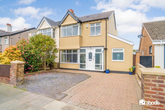 Thumbnail Semi-detached house for sale in Hillcrest Road, Crosby, Liverpool