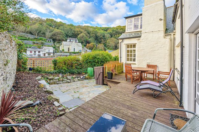 End terrace house for sale in Talland Hill, Polperro, Looe, Cornwall