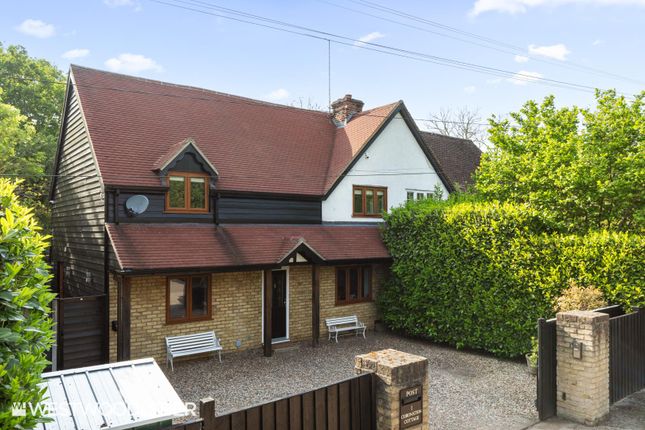 Thumbnail Semi-detached house for sale in Hoe Lane, Nazeing, Waltham Abbey