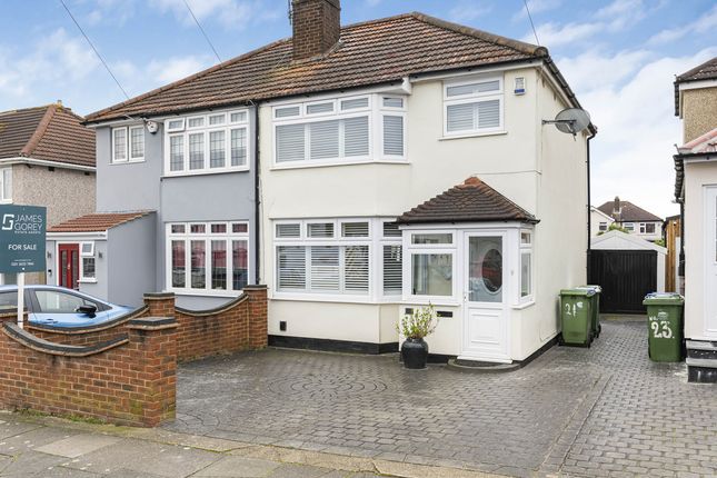 Thumbnail Semi-detached house for sale in Clinton Avenue, Welling