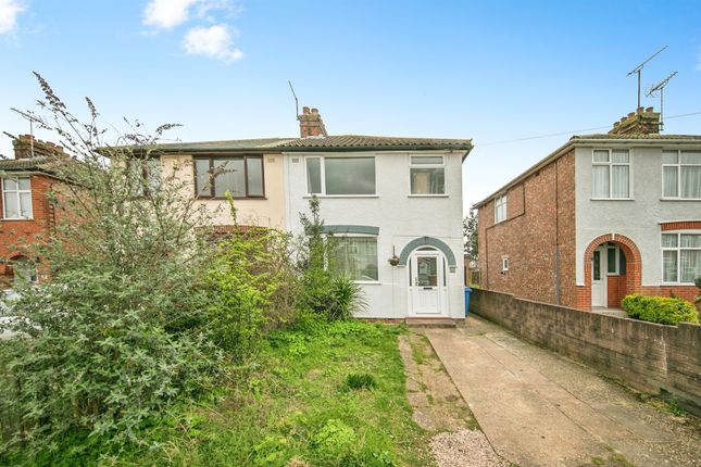 Thumbnail Semi-detached house for sale in Fairfield Road, Ipswich