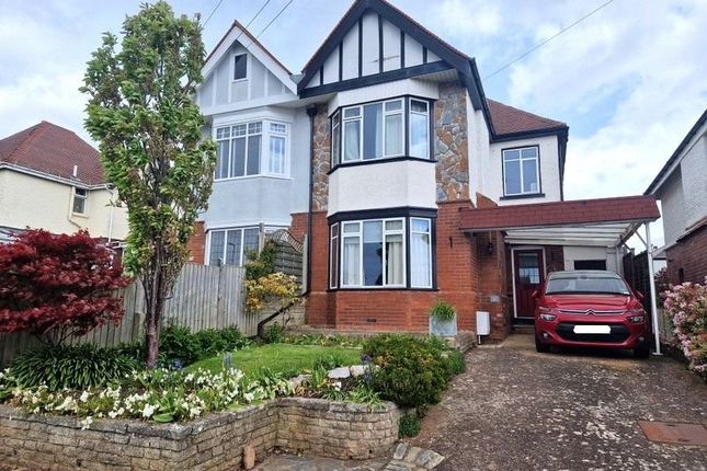 Semi-detached house for sale in Belle Vue Road, Exmouth