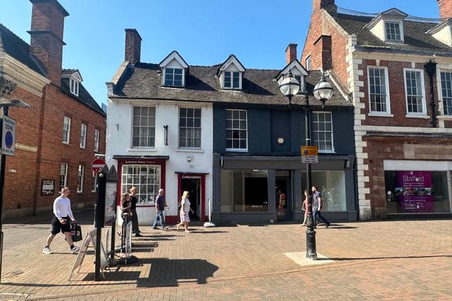 Retail premises to let in Greengate Street, Stafford