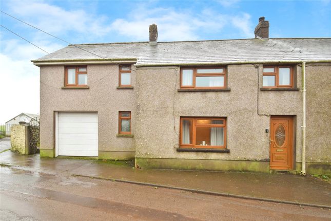End terrace house for sale in Heol Gwermont, Llansaint, Kidwelly, Carmarthenshire