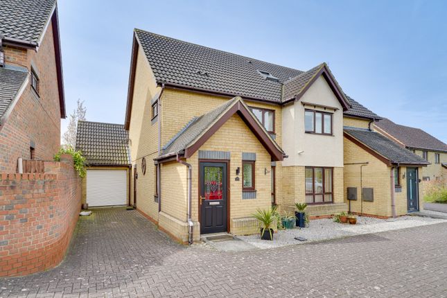 Semi-detached house for sale in Kestrel Way, Royston