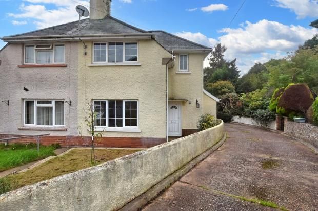 Semi-detached house for sale in Langley Gardens, Chulmleigh, Devon