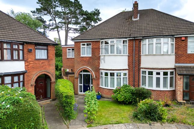 Thumbnail Semi-detached house for sale in Blankley Drive, Leicester