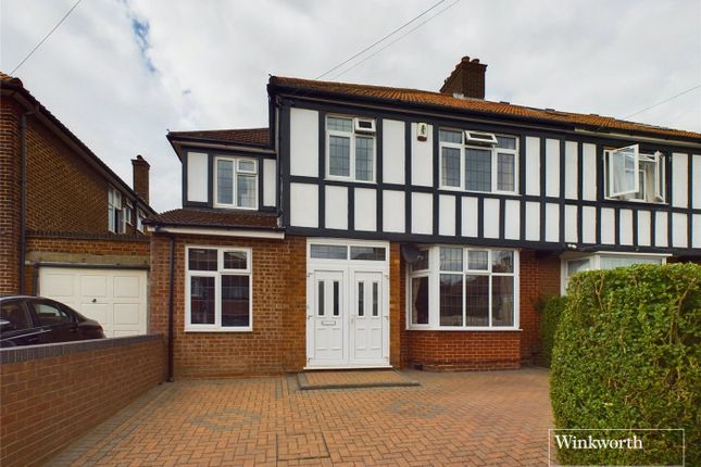 Thumbnail Semi-detached house for sale in Coniston Gardens, Kingsbury, London
