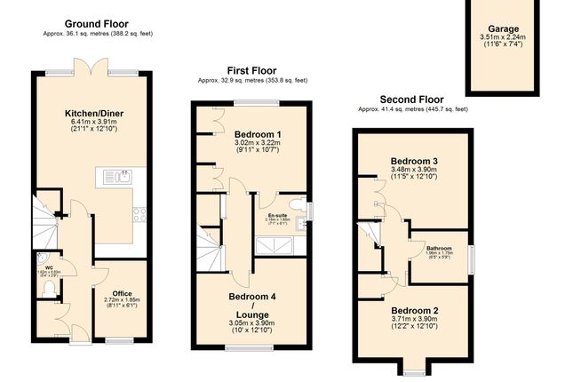 Semi-detached house for sale in Fleece Lane, Nuneaton