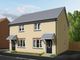 Thumbnail Semi-detached house for sale in "The Bell - Kingsland" at Swallow Rise, Westward Ho, Bideford