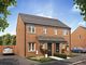 Thumbnail Semi-detached house for sale in "The Alnwick" at Eccleshall Road, Stone
