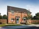 Thumbnail Semi-detached house for sale in "The Turner" at Minerva Way, Blandford St. Mary, Blandford Forum