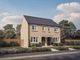 Thumbnail Semi-detached house for sale in "The Hanbury" at Racecourse Road, Pershore