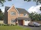 Thumbnail Detached house for sale in "The Cutler" at Oak Crescent, Willand, Cullompton