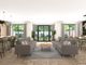 Open Plan Kitchen/Family/Dining Room CGI