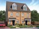 Thumbnail Semi-detached house for sale in "The Fletcher" at Gateford Toll Bar, Gateford, Worksop