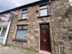 Thumbnail Terraced house for sale in Bute Street Treorchy -, Treorchy