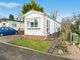 Thumbnail Mobile/park home for sale in Canada Road, West Wellow, Romsey